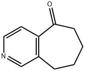 6,7,8,9-tetrahydro-5H-cyclohepta[c]pyridin-5-one 结构式