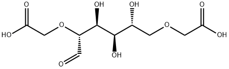 2,6-二-O-(羧甲基)-D-葡萄糖 结构式