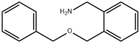 {2-[(苄氧基)甲基]苯基}甲胺 结构式