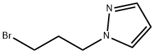 1-(3-Bromopropyl)pyrazole 结构式