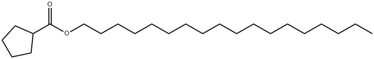 环戊甲酸十八酯 结构式