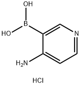 (4-IMINO-1,4-茚二氢吡啶-3-基)硼酸盐盐酸盐 结构式