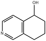 5-hydroxy-5,6,7,8-tetrahydroisoquinoline 结构式