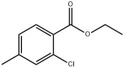 2-氯-4-甲基苯甲酸乙酯 结构式