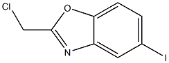 2-Chloromethyl-5-iodo-benzooxazole 结构式