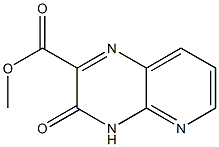 methyl 3-oxo-3,4-dihydropyrido[2,3-b]pyrazine-2-carboxylate 结构式