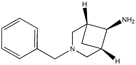 外-(1R,5S,6S)-3-苄基-3-氮杂双环[3.1.1]庚烷-6-胺 结构式