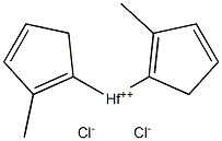 Bis(methylcyclopentadienyl)hafnium dichloride, 98% 结构式