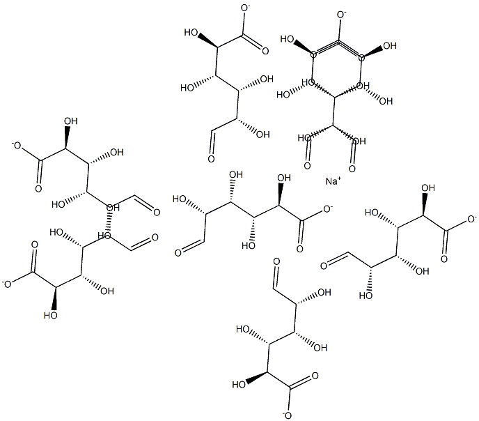 OCTA-GULURONIC ACID SODIUM SALT 结构式