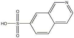 7-异喹啉磺酸 结构式