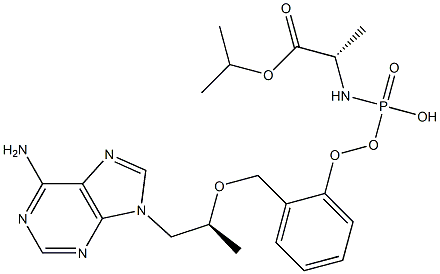 替诺福韦拉酚氨酯杂质07 结构式