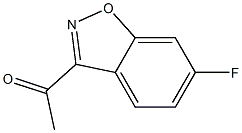 1-(6-fluorobenzo[d]isoxazol-3-yl)ethanone 结构式