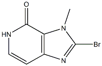 2-bromo-3-methyl-3H-imidazo[4,5-c]pyridin-4(5H)-one 结构式