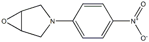 3-(4-nitrophenyl)-6-oxa-3-azabicyclo[3.1.0]hexane 结构式