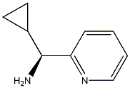 (S)-CYCLOPROPYL(PYRIDIN-2-YL)METHANAMINE 结构式