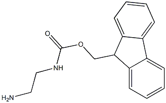N-芴甲氧羰基乙二胺 结构式