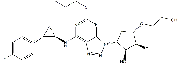 替格瑞洛杂质07 结构式