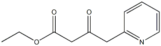 ethyl 3-oxo-4-(pyridin-2-yl)butanoate 结构式