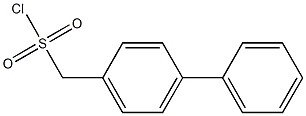 [1,1-二联苯]-4-基甲磺酰氯化 结构式