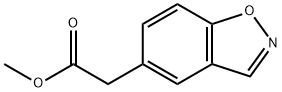 2-(苯并[D]异噁唑-5-基)乙酸甲酯 结构式