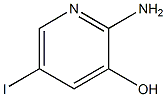 2-氨基-3-羟基-5-碘吡啶 结构式