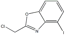 2-Chloromethyl-4-iodo-benzooxazole 结构式