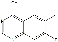 7-Fluoro-6-methyl-quinazolin-4-ol 结构式