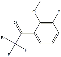 2-溴-2'-三氟甲氧基苯乙酮 结构式