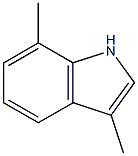 3,7-dimethyl-indole 结构式
