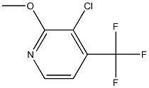 2-甲氧基-3-氯-4-三氟甲基吡啶 结构式