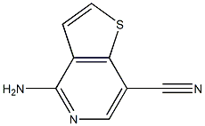 4-aminothieno[3,2-c]pyridine-7-carbonitrile 结构式