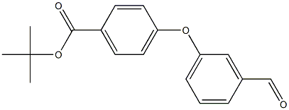 tert-butyl 4-(3-formylphenoxy)benzoate 结构式