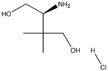 (S)-3-AMINO-2,2-DIMETHYLBUTANE-1,4-DIOL HYDROCHLORIDE 结构式