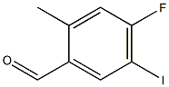 4-Fluoro-5-iodo-2-methyl-benzaldehyde 结构式