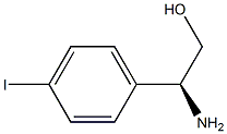 (2S)-2-AMINO-2-(4-IODOPHENYL)ETHAN-1-OL 结构式