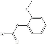 2-甲氧基硫代氯甲酸苯酯 结构式