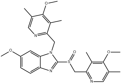 奥美拉唑杂质25 结构式