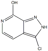 3-Chloro-2H-pyrazolo[3,4-c]pyridin-7-ol 结构式