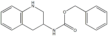 苯甲基 (1,2,3,4-四氢喹啉-3-基)氨基甲酯 结构式