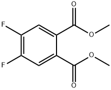 Dimethyl 4,5-difluorophthalate 结构式