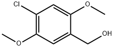 (4-氯-2,5-二甲氧基苯基)甲醇 结构式