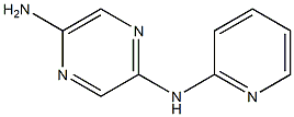 N2-(pyridin-2-yl)pyrazine-2,5-diamine 结构式