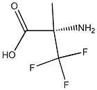 (S)-2-amino-3,3,3-trifluoro-2-methylpropanoic acid 结构式