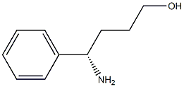 (S)-4-amino-4-phenylbutan-1-ol 结构式