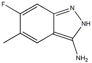 6-Fluoro-5-methyl-2H-indazol-3-ylamine 结构式