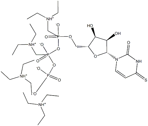 4-Thiouridine-5'-triphosphate (triethylammonium salt) 结构式