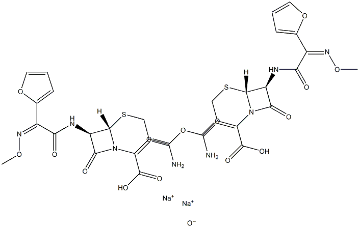 头孢呋辛钠氧化杂质1 结构式