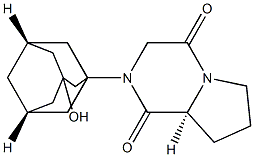 维格列汀-IM R (入库单杂质T) 结构式
