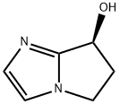 (S)-6,7-二氢-5H-吡咯并[1,2-A]咪唑-7-醇 结构式