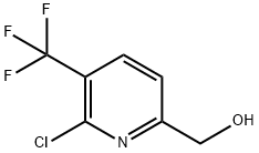 (6-氯-5-(三氟甲基)吡啶-2-基)甲醇 结构式